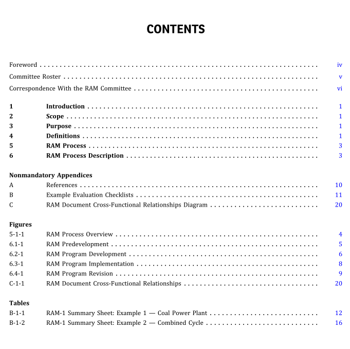 ASME RAM-1:2020 pdf download